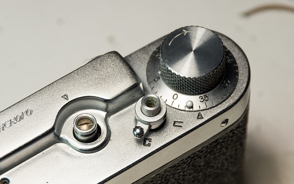 Spannknopf und restliche Teile